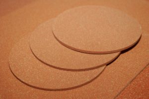 cork sample materials from Web Seal, Rochester NY
